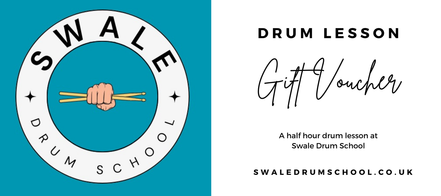 Drum Lesson Gift Voucher