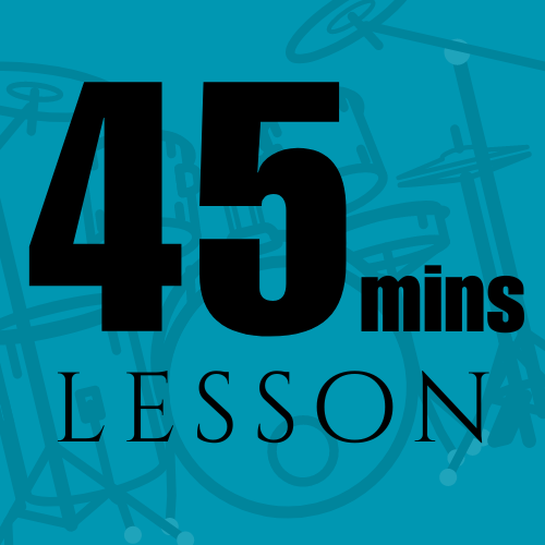 45 Min Drum Lesson
