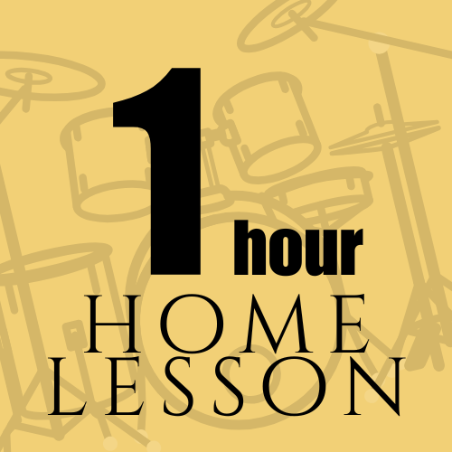 1 Hour @Home Drum Lesson